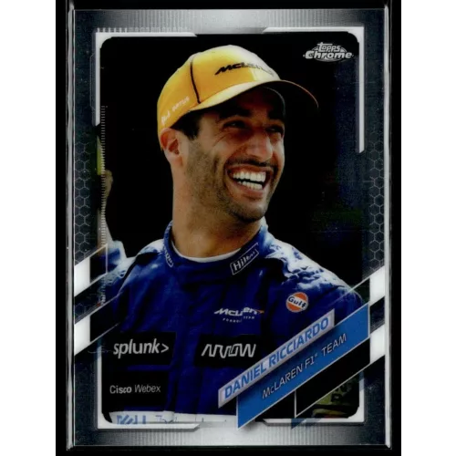 2021 Topps Chrome Formula 1  #28 Daniel Ricciardo