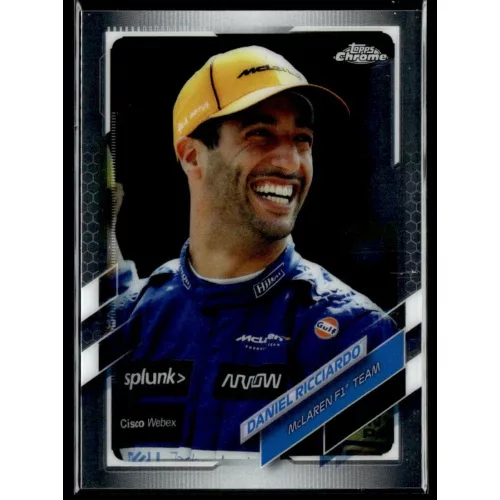 2021 Topps Chrome Formula 1  #28 Daniel Ricciardo