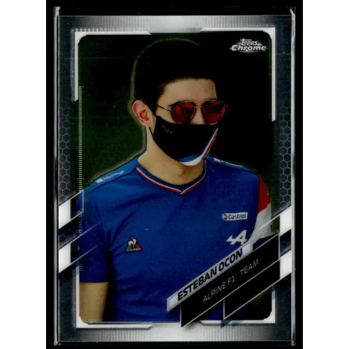2021 Topps Chrome Formula 1  #31 Esteban Ocon