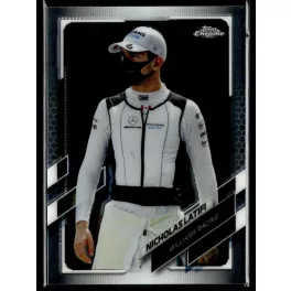 2021 Topps Chrome Formula 1  #42 Nicholas Latifi