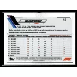2021 Topps Chrome Formula 1  #44 Valtteri Bottas