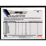 2021 Topps Chrome Formula 1  #46 Sergio Perez