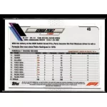 2021 Topps Chrome Formula 1  #46 Sergio Perez