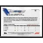 2021 Topps Chrome Formula 1  #52 Lando Norris