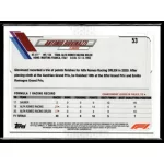 2021 Topps Chrome Formula 1  #53 Antonio Giovinazzi