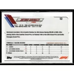 2021 Topps Chrome Formula 1  #53 Antonio Giovinazzi