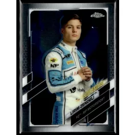   2021 Topps Chrome Formula 1 F2 RACERS FUTURE STARS #62 Lirim Zendeli