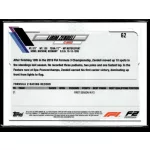 2021 Topps Chrome Formula 1 F2 RACERS FUTURE STARS #62 Lirim Zendeli