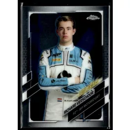   2021 Topps Chrome Formula 1 F2 RACERS FUTURE STARS #63 Richard Verschoor