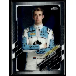   2021 Topps Chrome Formula 1 F2 RACERS FUTURE STARS #63 Richard Verschoor