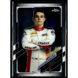   2021 Topps Chrome Formula 1 F2 RACERS FUTURE STARS #70 David Beckmann