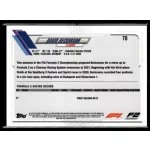 2021 Topps Chrome Formula 1 F2 RACERS FUTURE STARS #70 David Beckmann