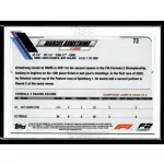 2021 Topps Chrome Formula 1 F2 RACERS FUTURE STARS #73 Marcus Armstrong
