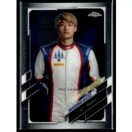   2021 Topps Chrome Formula 1 F2 RACERS FUTURE STARS #77 Marino Sato