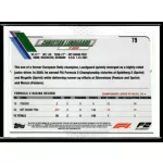 2021 Topps Chrome Formula 1 F2 RACERS FUTURE STARS #79 Christian Lundgaard
