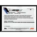 2021 Topps Chrome Formula 1 F1 CREW #82 Davide Brivio