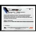 2021 Topps Chrome Formula 1 F1 CREW #82 Davide Brivio