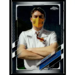 2021 Topps Chrome Formula 1 F1 CREW #87 James Key