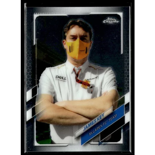 2021 Topps Chrome Formula 1 F1 CREW #87 James Key