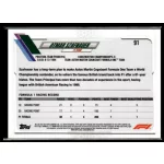 2021 Topps Chrome Formula 1 F1 CREW #91 Otmar Szafnauer