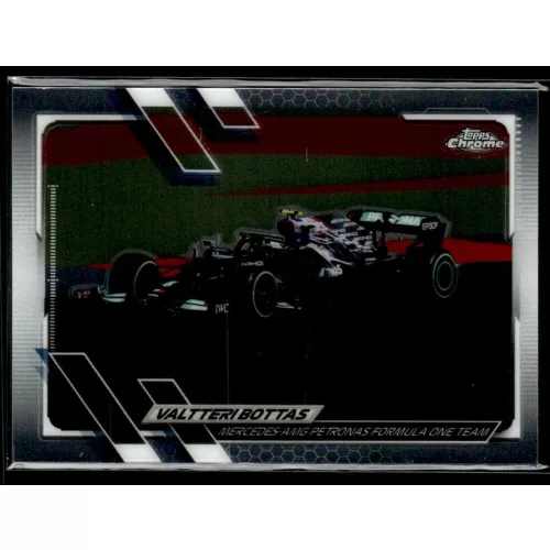 2021 Topps Chrome Formula 1 F1 CARS #97 Valtteri Bottas