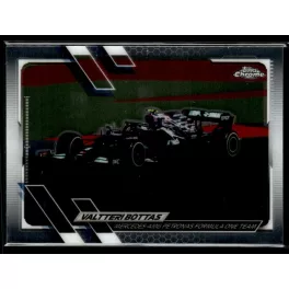 2021 Topps Chrome Formula 1 F1 CARS #97 Valtteri Bottas