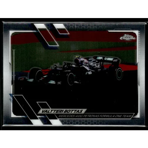 2021 Topps Chrome Formula 1 F1 CARS #97 Valtteri Bottas