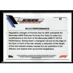 2021 Topps Chrome Formula 1 F1 CARS #97 Valtteri Bottas
