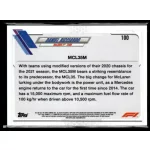 2021 Topps Chrome Formula 1 F1 CARS #100 Daniel Ricciardo