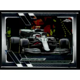 2021 Topps Chrome Formula 1 F1 CARS #102 Sebastian Vettel