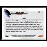 2021 Topps Chrome Formula 1 F1 CARS #107 Carlos Sainz