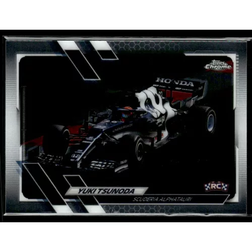 2021 Topps Chrome Formula 1 F1 CARS #109 Yuki Tsunoda