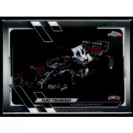 2021 Topps Chrome Formula 1 F1 CARS #109 Yuki Tsunoda