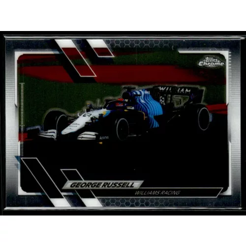2021 Topps Chrome Formula 1 F1 CARS #114 George Russell