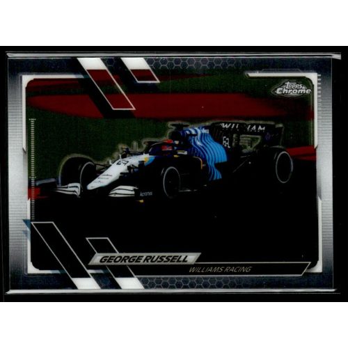 2021 Topps Chrome Formula 1 F1 CARS #114 George Russell