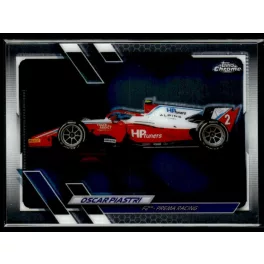 2021 Topps Chrome Formula 1 F2 CARS #117 Oscar Piastri