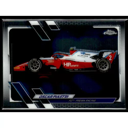2021 Topps Chrome Formula 1 F2 CARS #117 Oscar Piastri