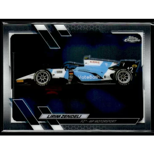 2021 Topps Chrome Formula 1 F2 CARS #120 Lirim Zendeli