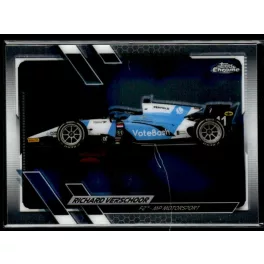 2021 Topps Chrome Formula 1 F2 CARS #121 Richard Verschoor