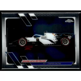 2021 Topps Chrome Formula 1 F2 CARS #123 Gianluca Petecof