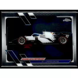 2021 Topps Chrome Formula 1 F2 CARS #123 Gianluca Petecof
