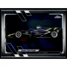 2021 Topps Chrome Formula 1 F2 CARS #124 Dan Ticktum