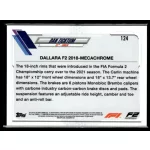 2021 Topps Chrome Formula 1 F2 CARS #124 Dan Ticktum