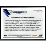 2021 Topps Chrome Formula 1 F2 CARS #125 Jehan Daruvala