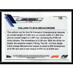 2021 Topps Chrome Formula 1 F2 CARS #125 Jehan Daruvala