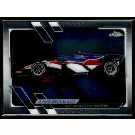 2021 Topps Chrome Formula 1 F2 CARS #128 David Beckmann