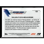 2021 Topps Chrome Formula 1 F2 CARS #129 Guilherme Samaia