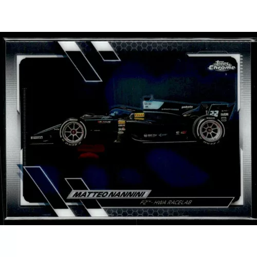 2021 Topps Chrome Formula 1 F2 CARS #132 Matteo Nannini