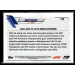 2021 Topps Chrome Formula 1 F2 CARS #135 Bent Viscaal