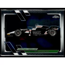 2021 Topps Chrome Formula 1 F2 CARS #137 Christian Lundgaard